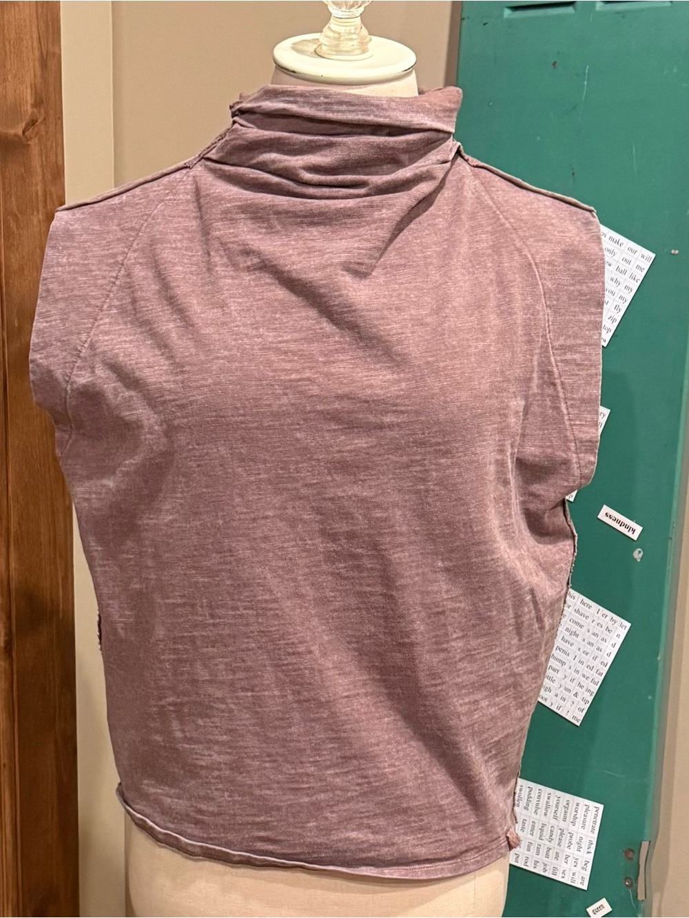 Free People We The Free Cowl-Neck Muscle Tee